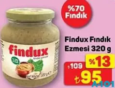 FİNDUX FINDIK EZMESİ 320 G